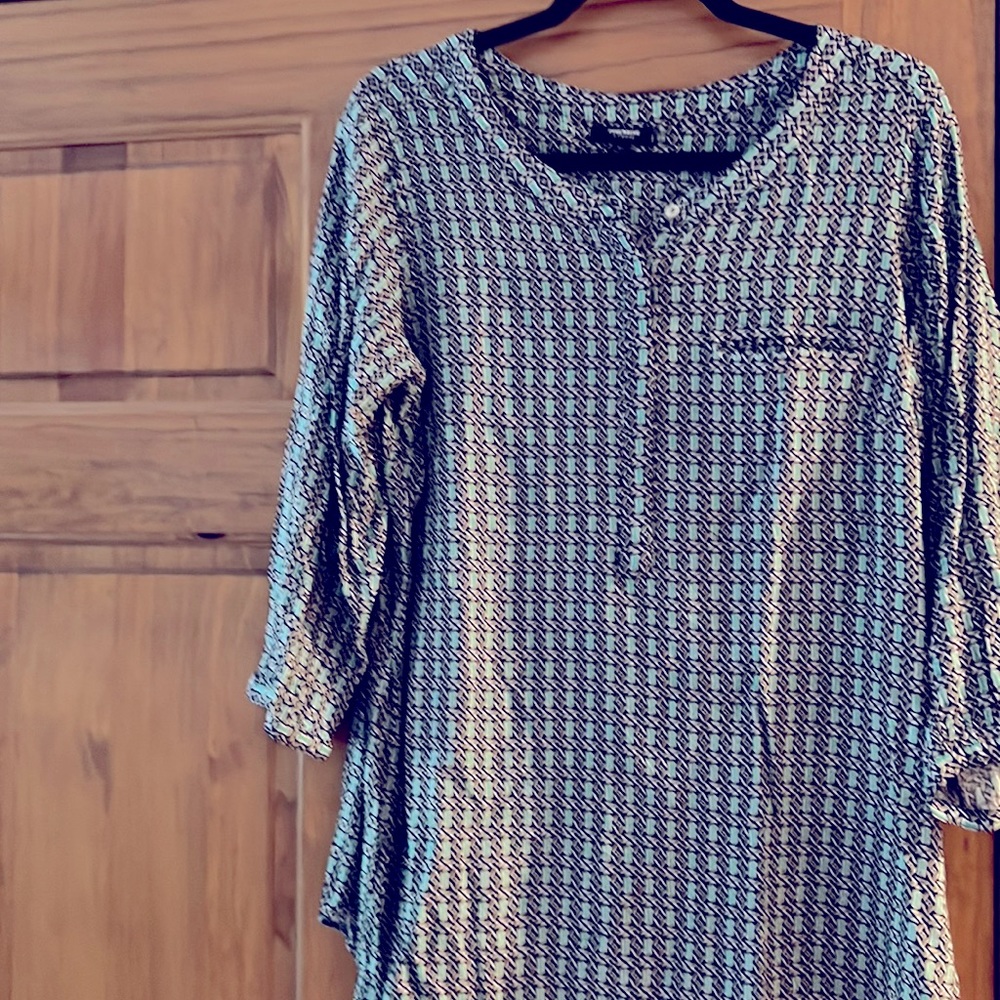 Premise studio 3/4 sleeve top